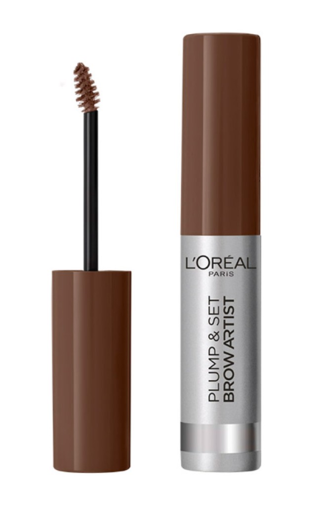 LOreal Paris Brow Artist Plumper Μάσκαρα Φρυδιών 105 Brown 5ml LOreal Paris Brow Artist Plumper Μάσκαρα Φρυδιών 105 Brown 5ml