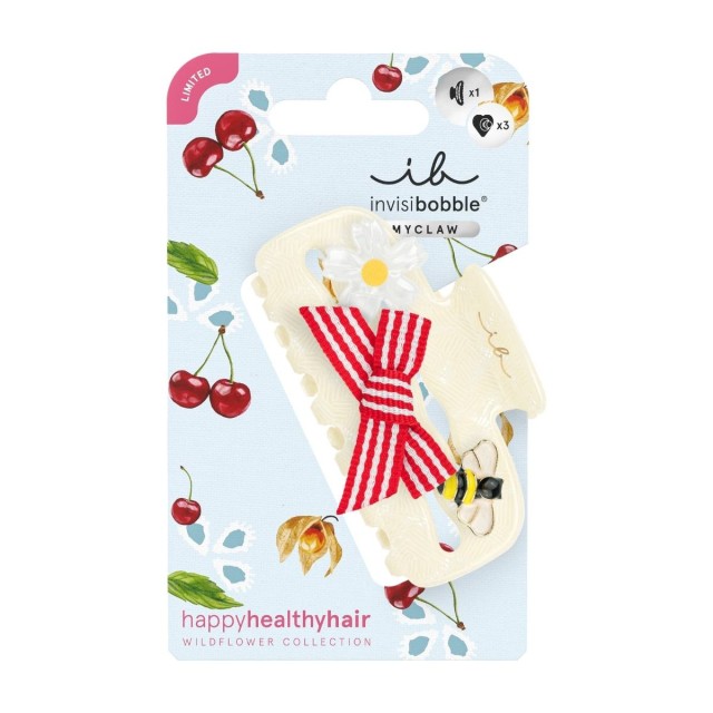 Invisibobble Wildflower Myclaw M Κλάμερ Μεσαίο Μέγεθος 1 Τεμάχιο & … Invisibobble Wildflower Myclaw M Κλάμερ Μεσαίο Μέγεθος 1 Τεμάχιο & …