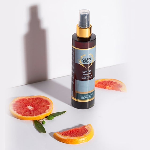 Olive Touch Suntan Body Oil Λάδι Μαυρίσματος για το Σώμα σε Spray 200ml