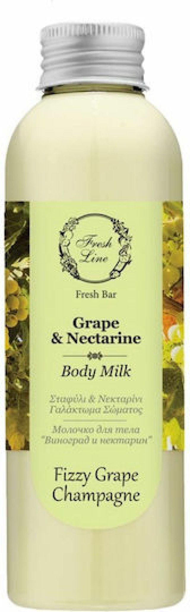 Fresh Line Grape & Nectarine Body Milk Ενυδατικό Γαλάκτωμα Σώματος 200 …
