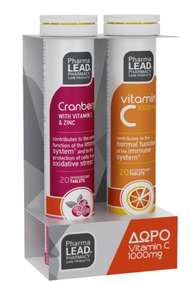PharmaLead PROMO Cranberry για την Ενίσχυση του Ανοσοποιητικού 20 Αναβ …