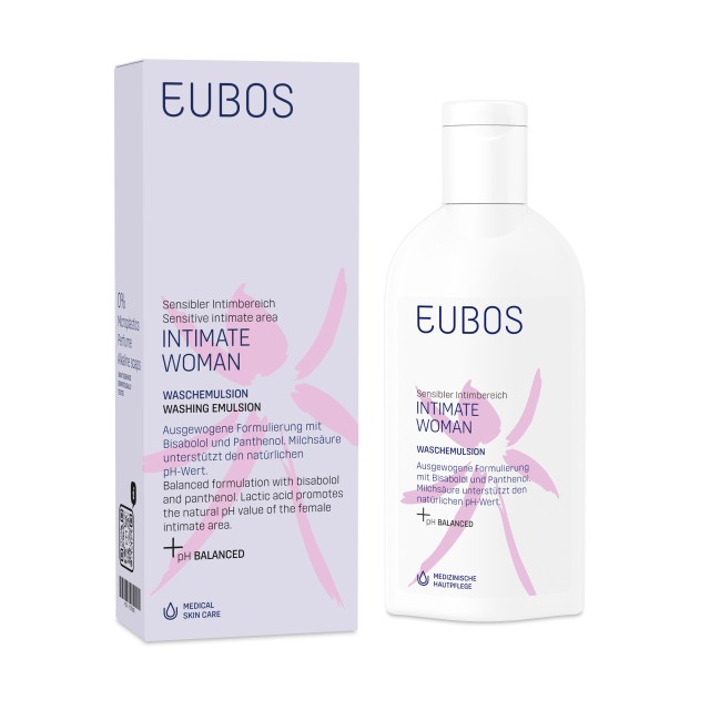 Eubos Intimate Woman Washing Emulsion Υγρό Καθαρισμού της Ευαίσθητης Π … Eubos Intimate Woman Washing Emulsion Υγρό Καθαρισμού της Ευαίσθητης Π …