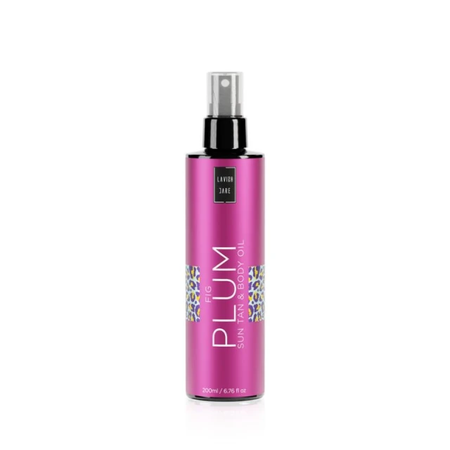 Lavish Care Fig Plum Sun Tan Oil Body Oil for Intense Tanning with …