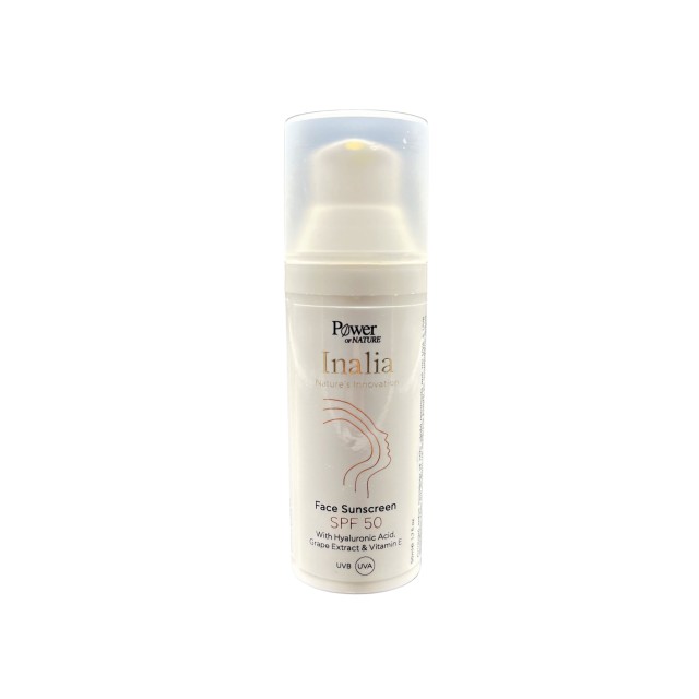 Power Of Nature Inalia Face Sunscreen Αντηλιακό Προσώπου με SPF50 50ml