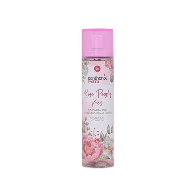Medisei Panthenol Extra Hair / Body / Face Rose Powder Kiss Αρωματικό Mist για Πρόσωπο / Σώμα / Μαλλιά 100ml