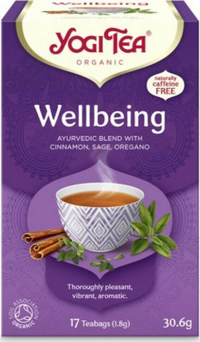 Yogi Tea Wellbeing (Forever Young) Βιολογικό Τσάι 17 Φακελάκια x 1.8gr Yogi Tea Wellbeing (Forever Young) Βιολογικό Τσάι 17 Φακελάκια x 1.8gr
