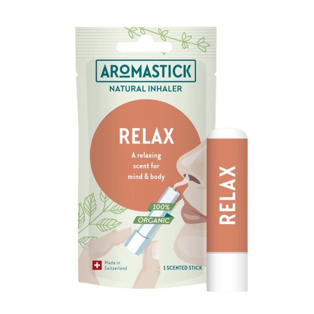 Aromastick Relax Συσκευή Εισπνοής με Αιθέρια Έλαια για την Εσωτερική Η …