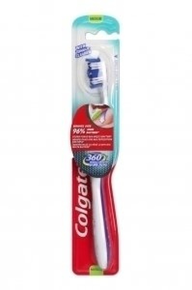 Οδοντόβουρτσα Colgate 360 Medium 1 TEM
