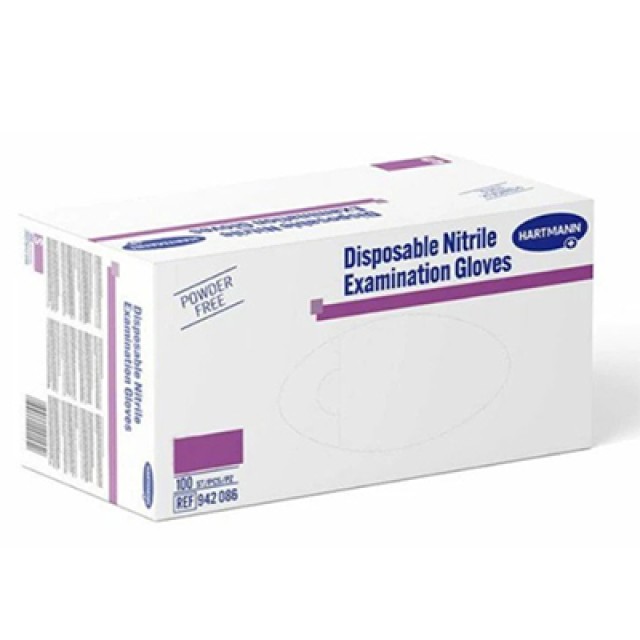 Hartmann Disposable Nitrile Γάντια Νιτριλίου Μπλε Μέγεθος:XLarge Χωρίς …