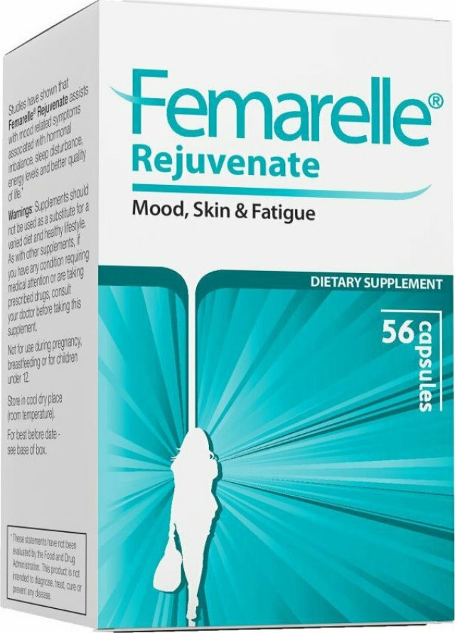 Femarelle Rejuvenate Συμπλήρωμα για την Γυναίκα για Καλή Διάθεση 56 Κά …