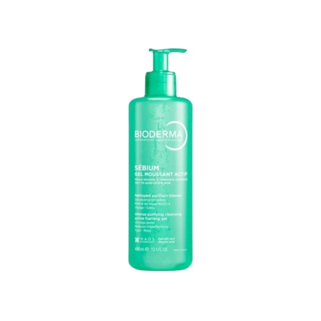 Bioderma Sebium Gel Moussant Actif για Βαθύ Καθαρισμό Μικτές προς Λιπα … Bioderma Sebium Gel Moussant Actif για Βαθύ Καθαρισμό Μικτές προς Λιπα …