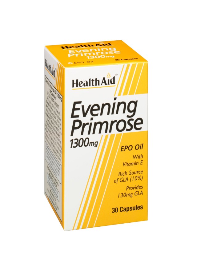 Health Aid Evening Primrose Oil 1300mg Συμπλήρωμα Διατροφής με Έλαιο Ν …