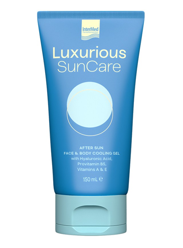 Intermed Luxurious Sun Care After Sun Face & Body Cooling Gel Καταπραϋντικό - Ενυδατικό Gel Προσώπου & Σώματος 150ml