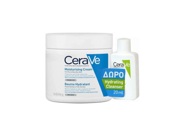 CeraVe PROMO Moisturizing Cream Ενυδατική Κρέμα για Ξηρές Επιδερμίδες &hellip;