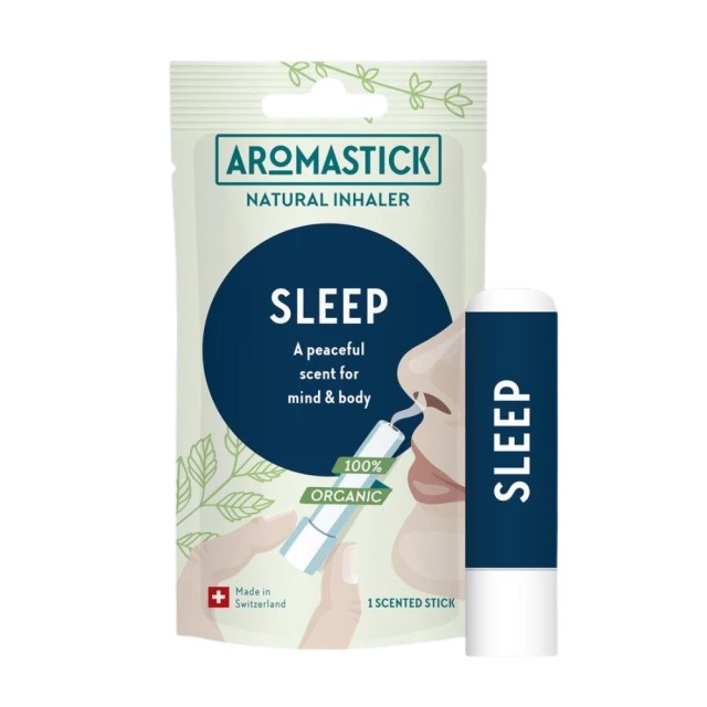 Aromastick Sleep Συσκευή Εισπνοής με Αιθέρια Έλαια Χαλαρώνει Μυαλό & Σ … Aromastick Sleep Συσκευή Εισπνοής με Αιθέρια Έλαια Χαλαρώνει Μυαλό & Σ …