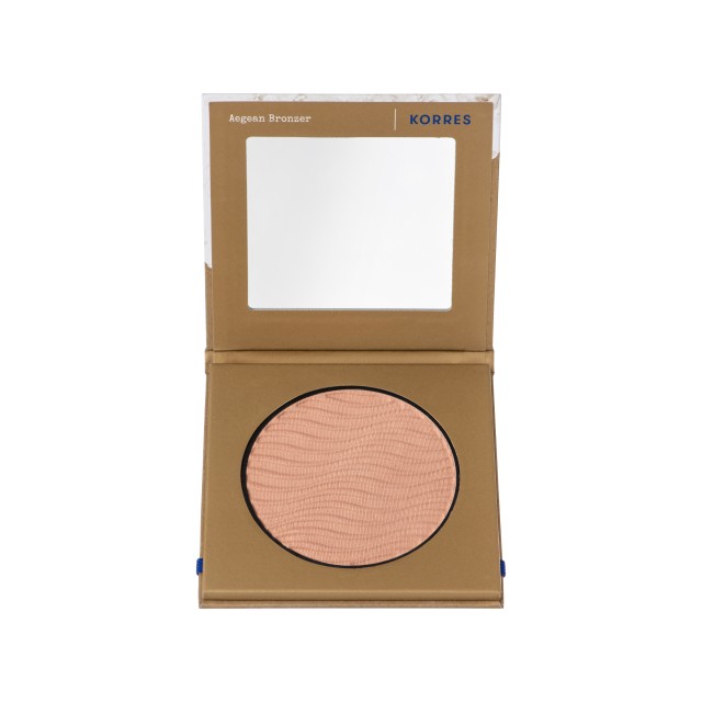 Korres Aegean Bronzer Natural Tan Look Light Πούδρα 7gr