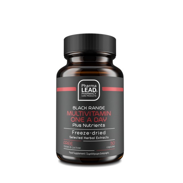 PharmaLead Black Range Multivitamin One A Day Plus Nutrients για την Ενίσχυση του Οργανισμού 30 Φυτικές Κάψουλες