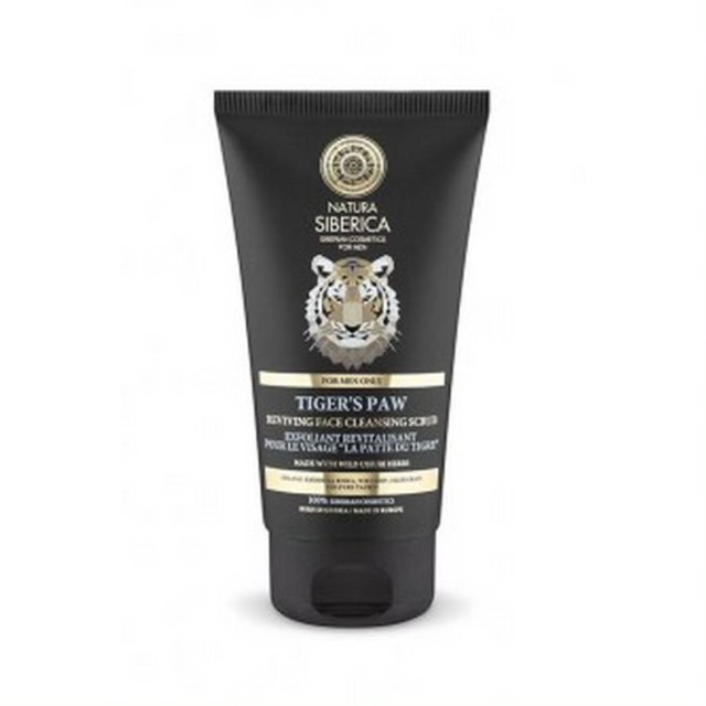 Natura Siberica MEN Reviving Face Cleansing Scrub Tiger’s Paw Αναζωογο … Natura Siberica MEN Reviving Face Cleansing Scrub Tiger’s Paw Αναζωογο …