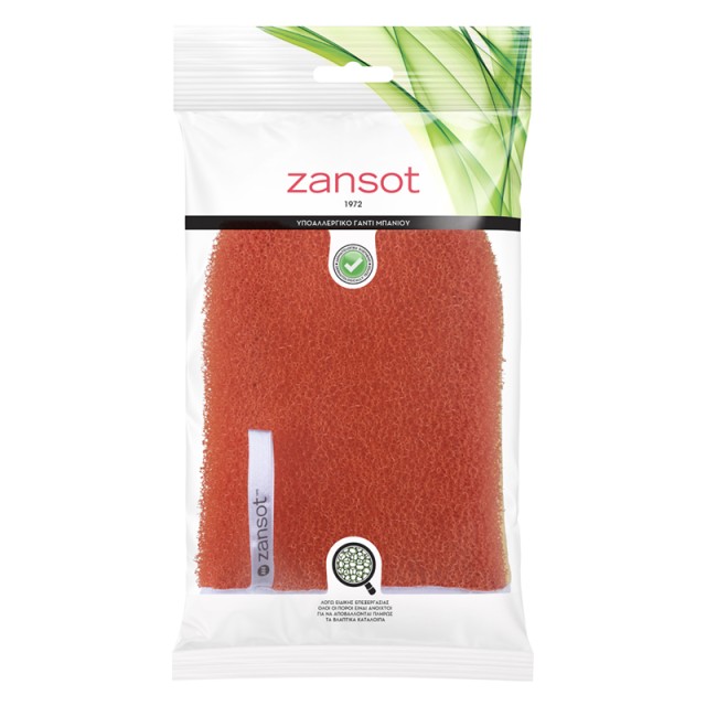 Zan Sot Hypoallergenic Bath Glove Υποαλλεργικό Γάντι Μπάνιου Κατά της …