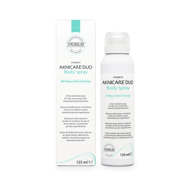 Synchroline Aknicare Duo Body Spray Σπρέι Για Στήθος Και Πλάτη Για … Synchroline Aknicare Duo Body Spray Σπρέι Για Στήθος Και Πλάτη Για …