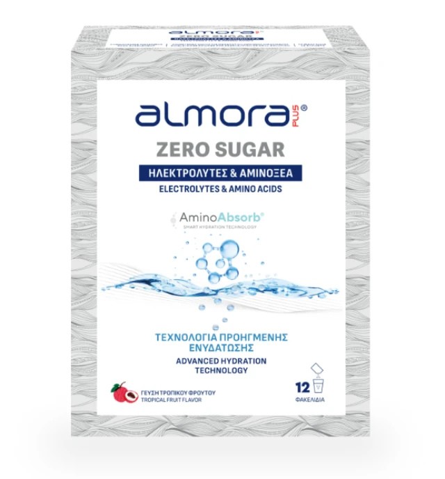 Elpen Almora Zero Sugar Amino Absorb Ηλεκτρολύτες με Αμινοξέα για Προη &hellip;