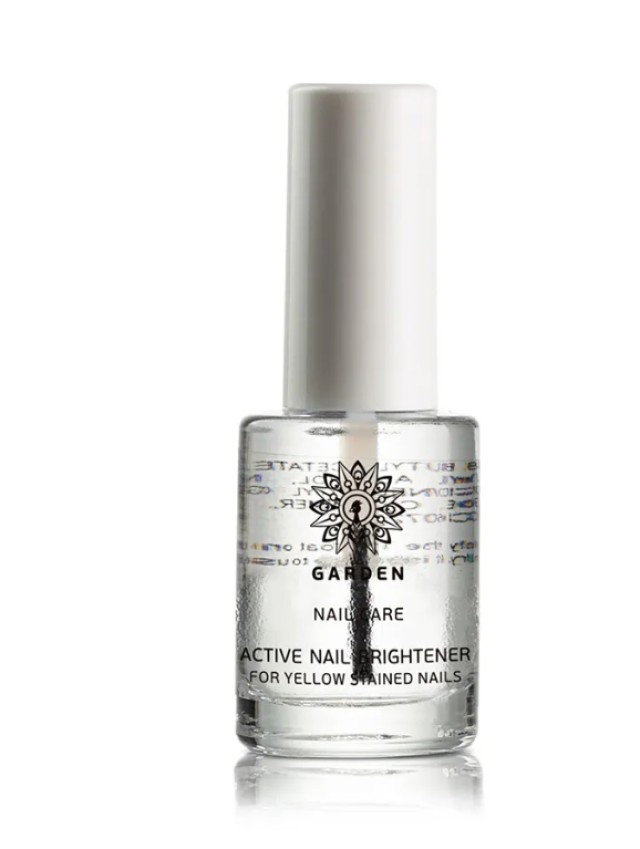 Garden Nail Care Active Brightener Βερνίκι Νυχιών Κατά της Κιτρινίλας 10ml