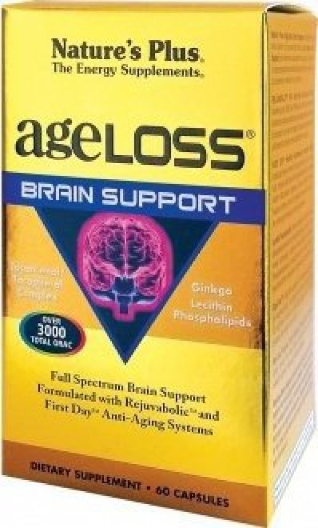 Natures Plus, AgeLoss Brain Support, 60 caps
