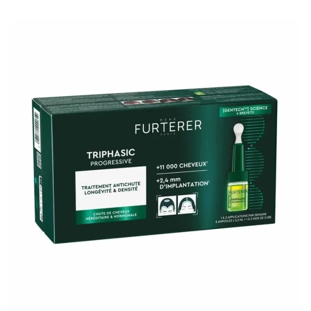 Rene Furterer Triphasic Progressive Αγωγή κατά της Προοδευτικής Τριχόπ … Rene Furterer Triphasic Progressive Αγωγή κατά της Προοδευτικής Τριχόπ …