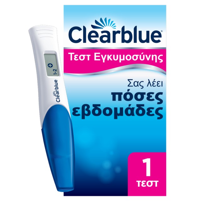 Clearblue Digital CB9 Ψηφιακό Τεστ Εγκυμοσύνης Με Δείκτη Σύλληψης 1 Τε … Clearblue Digital CB9 Ψηφιακό Τεστ Εγκυμοσύνης Με Δείκτη Σύλληψης 1 Τε …