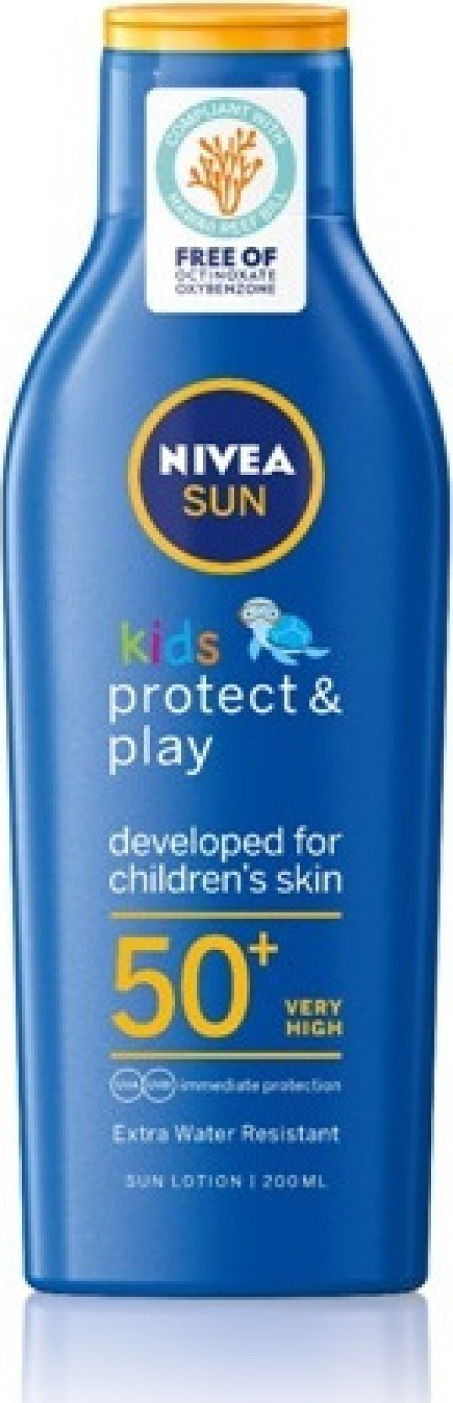 Nivea Sun Kids Protect & Play Lotion SPF50+ Παιδικό Αντηλιακό Γαλάκτωμα 200ml