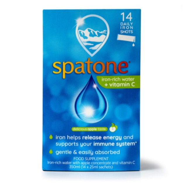 Spatone Iron Rich Water Apple & Vitamin C Φυσικό Νερό Πλούσιο σε Σίδηρ &hellip;