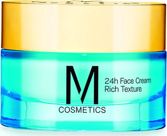 M Cosmetics 24h Face Cream Rich Texture Αντιρυτιδική Κρέμα Πλούσιας Υφής Για Κανονική - Ξηρή Επιδερμίδα 50ml