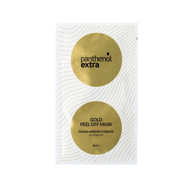 Medisei Panthenol Extra Gold Peel Off Mask Μάσκα Άμεσης Σύσφιξης με Ελ &hellip;