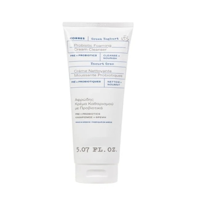 Korres Greek Yoghurt Probiotic Foaming Cream Cleanser Αφρώδης Κρέμα Κα &hellip;