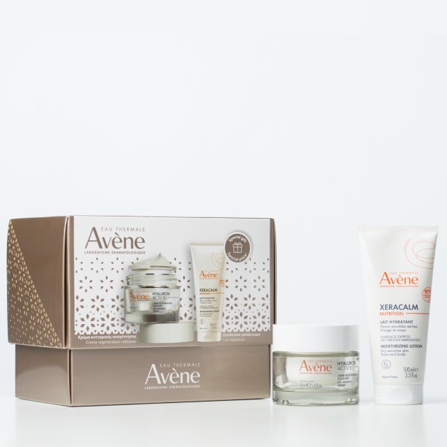 Avène PROMO Hyaluron Activ B3 Κρέμα Κυτταρικής Ανανέωσης 50ml - ΔΩΡΟ XeraCalm Nutrition Moisturizing Lotion Ενυδατικό Γαλάκτωμα 100ml
