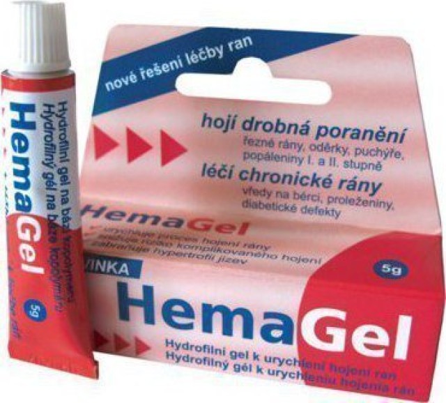 HemaGel Gel Επούλωσης Τραυμάτων 5gr HemaGel Gel Επούλωσης Τραυμάτων 5gr
