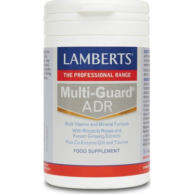 Lamberts Multi Guard ADR Συμπλήρωμα Διατροφής Πολυβιταμινών 60 Κάψουλες