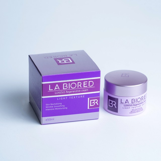 La Biored Luxious Regenerative Face Cream Light Texture Κρέμα Προσώπου Ανανέωσης και Λάμψης Ελαφριάς Υφής 50ml