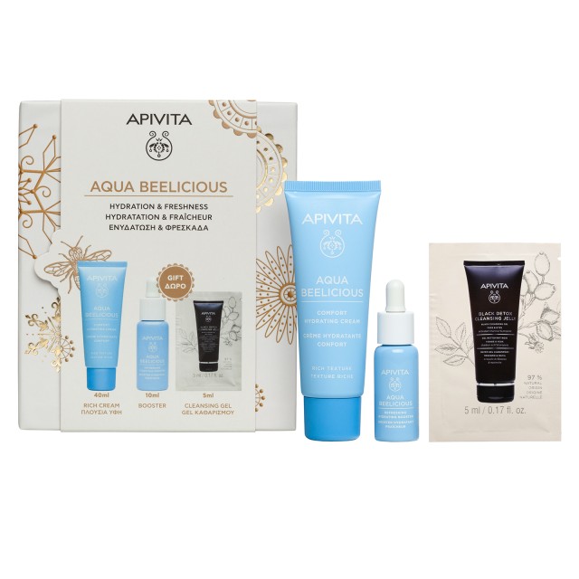 Apivita PROMO Aqua Beelicious Απαλή Κρέμα Ενυδάτωσης Πλούσιας Υφής Λου …