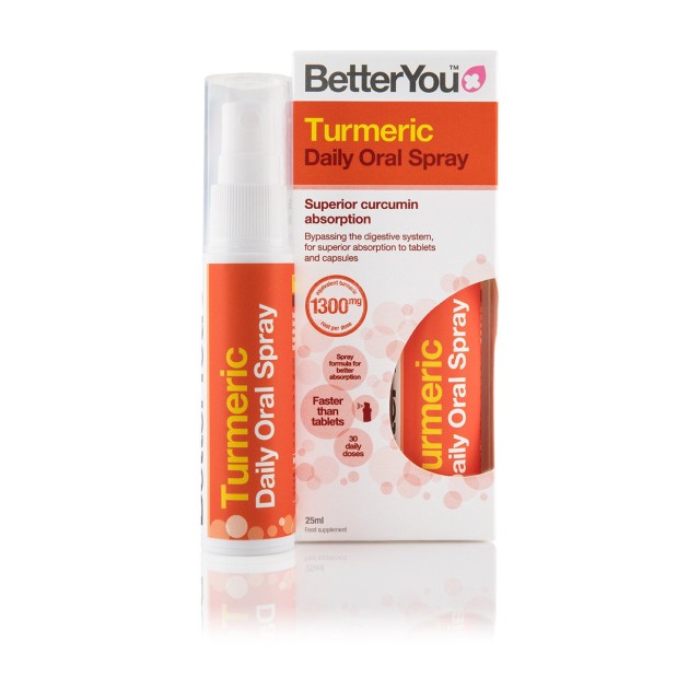 Better You Turmeric Daily Oral Spray Συμπλήρωμα Διατροφής, 25ml