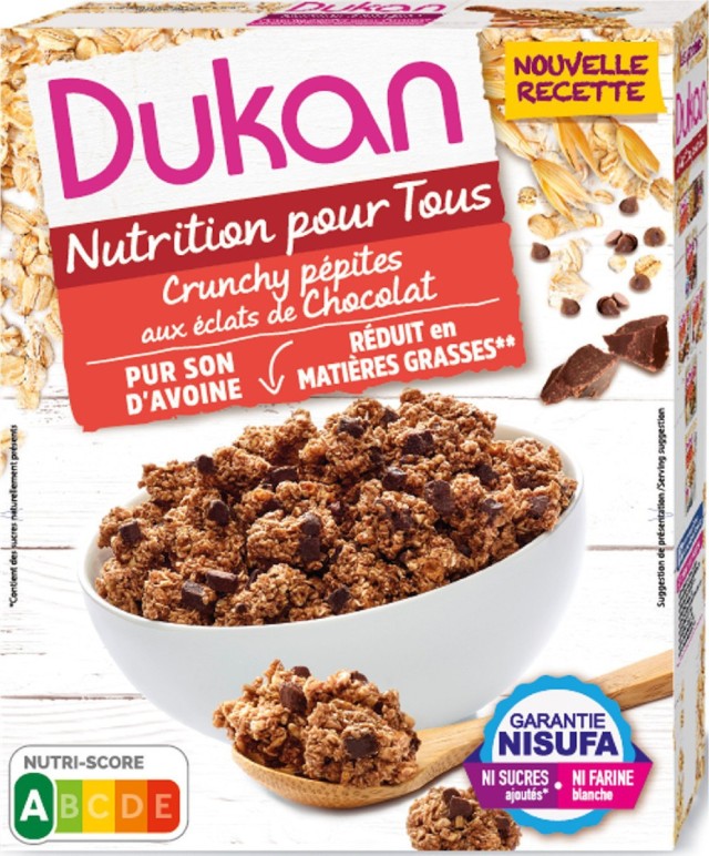 Dukan Δημητριακά Βρώμης με Κομματάκια Σοκολάτας 350gr