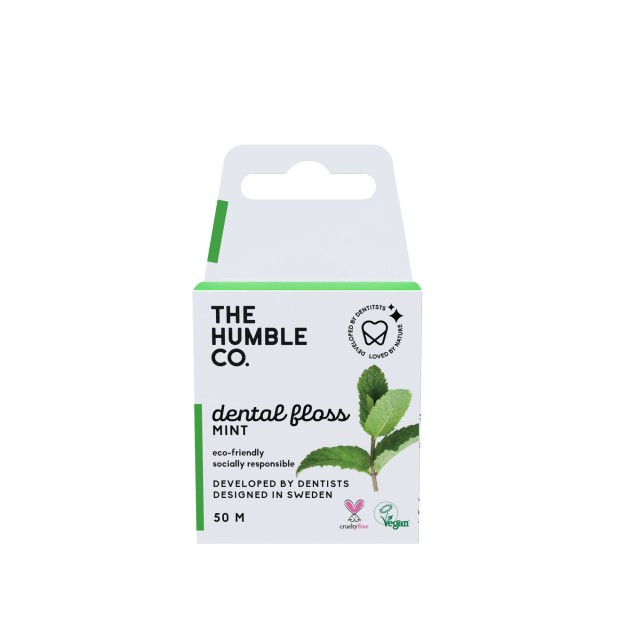 The Humble Co. Dental Floss Fresh Mint Οδοντικό Νήμα Καθαρισμού με Γεύ &hellip;