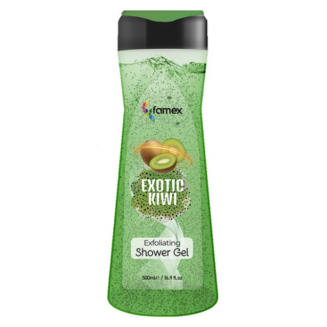 Famex Απολεπιστικό Shower Gel Exotic Kiwi 500ml