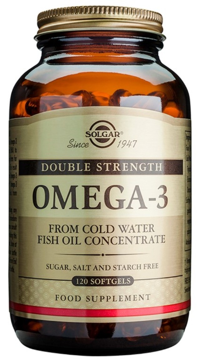 Solgar Omega -3 Double Strength Συμπλήρωμα Διατροφής Ω -3 Διπλής Δράση …