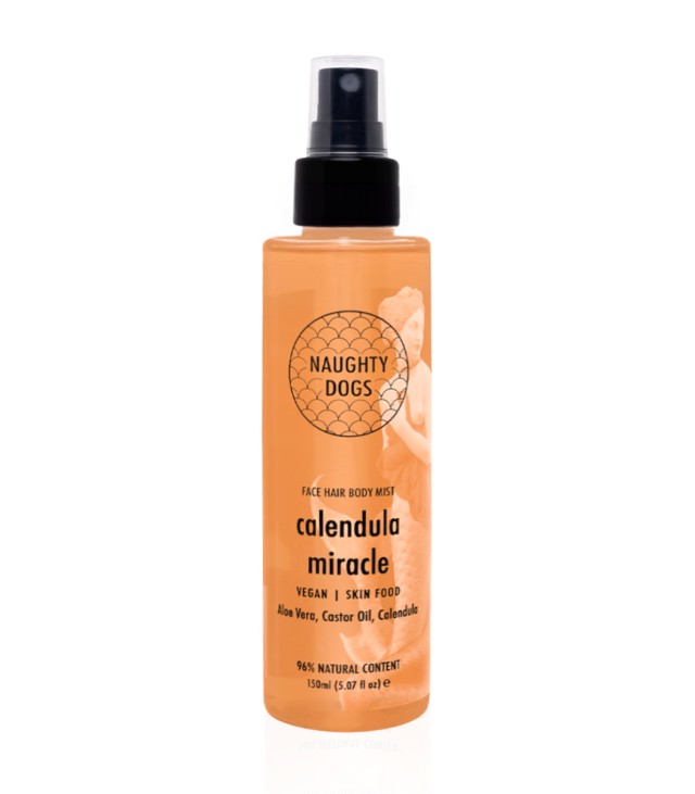 Naughty Dogs Face, Hair & Body Mist Calendula Miracle Ενυδάτωση για Πρ … Naughty Dogs Face, Hair & Body Mist Calendula Miracle Ενυδάτωση για Πρ …
