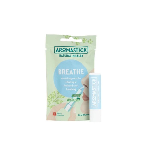Aromastick Breathe Συσκευή Εισπνοής με Αιθέρια Έλαια για Αίσθηση Φρεσκ … Aromastick Breathe Συσκευή Εισπνοής με Αιθέρια Έλαια για Αίσθηση Φρεσκ …