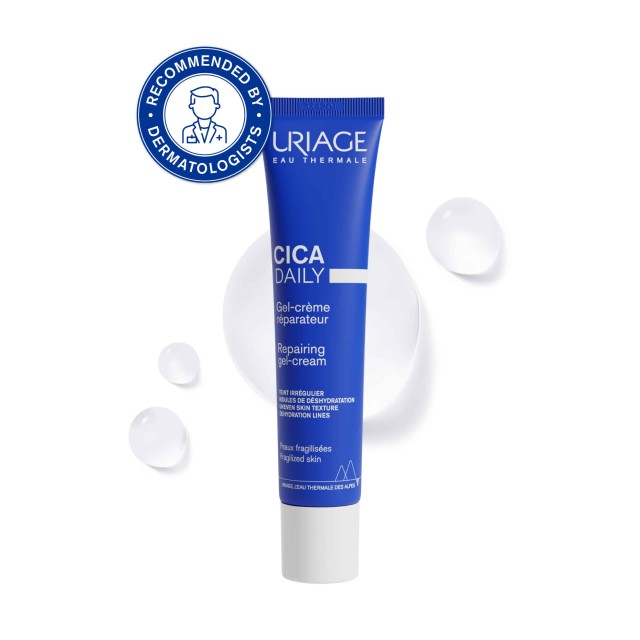 Uriage Bariéderm Cica Daily Gel Cream για Ευαισθητοποιημένη Επιδερμίδα …