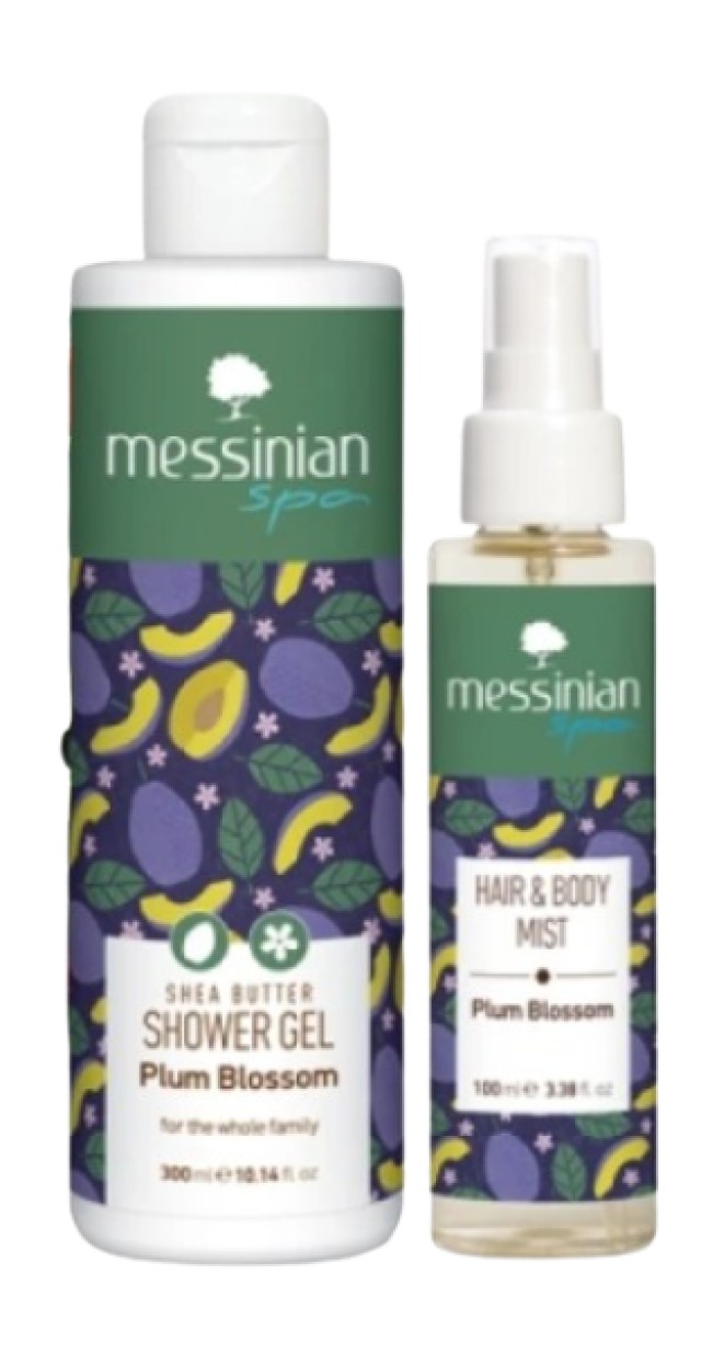 Messinian Spa PROMO Plum Blossom Shower Gel Αφρόλουτρο με Άρωμα Άνθη Δ … Messinian Spa PROMO Plum Blossom Shower Gel Αφρόλουτρο με Άρωμα Άνθη Δ …