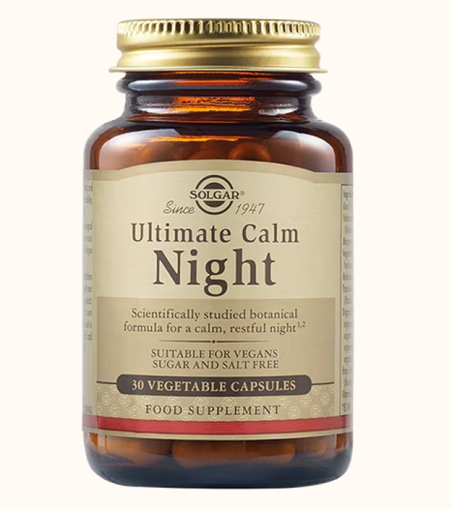 Solgar Ultimate Calm Night Συμπλήρωμα Διατροφής για την Έλευση του Ύπν …