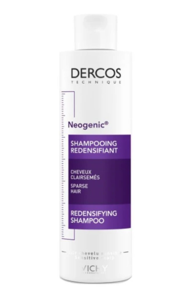 Vichy Dercos Neogenic Redensifying Shampoo Σαμπουάν Αύξησης Πυκνότητας 200ml